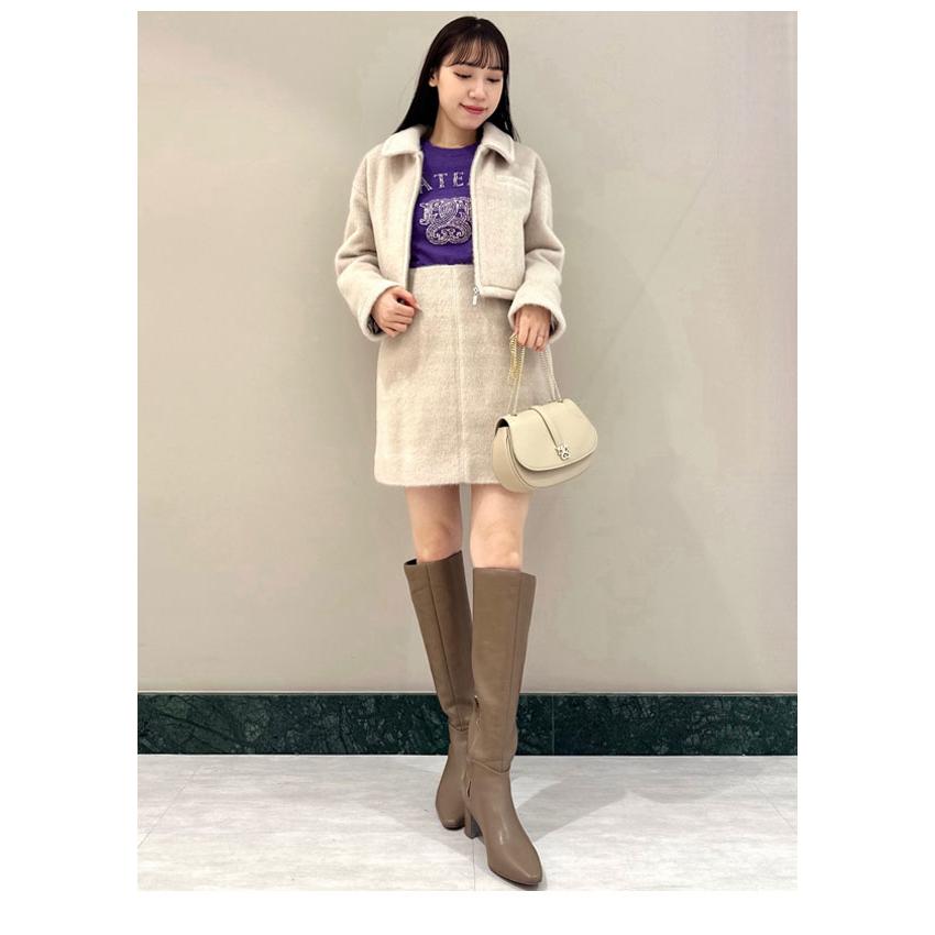 SNIDEL SALE50%OFF スナイデル アウター 24秋冬 シャギー SNIDEL SALE50%OFF スナイデル アウター 24秋冬 シャギー