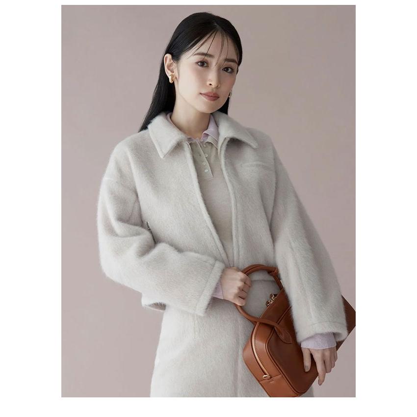 SNIDEL SALE50%OFF スナイデル アウター 24秋冬 シャギー SNIDEL SALE50%OFF スナイデル アウター 24秋冬 シャギー