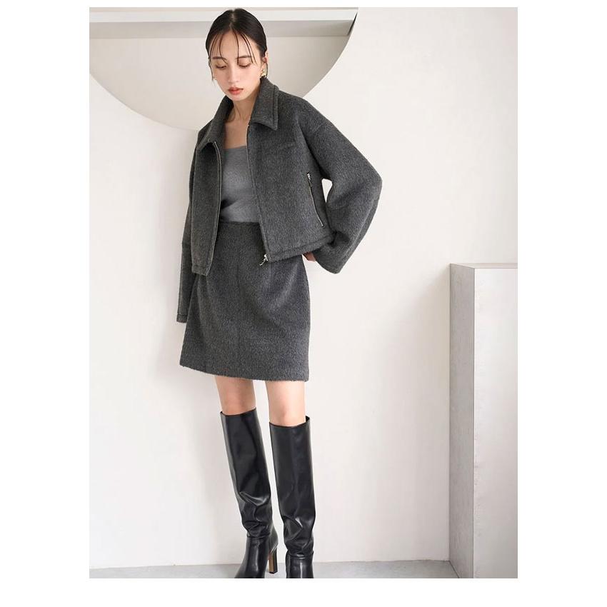SNIDEL SALE50%OFF スナイデル アウター 24秋冬 シャギー SNIDEL SALE50%OFF スナイデル アウター 24秋冬 シャギー