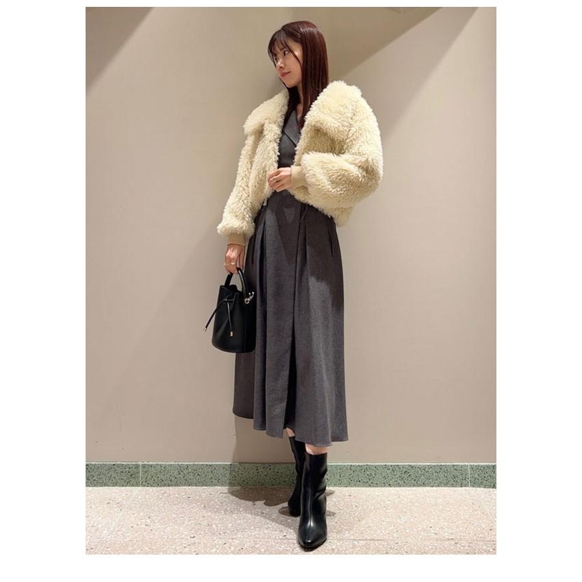 SNIDEL SALE50%OFF スナイデル アウター 24秋冬 エコファー SNIDEL SALE50%OFF スナイデル アウター 24秋冬 エコファー