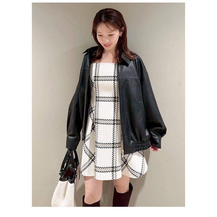 SNIDEL 新作10%OFF スナイデル アウター 25秋冬 バリエブルゾン