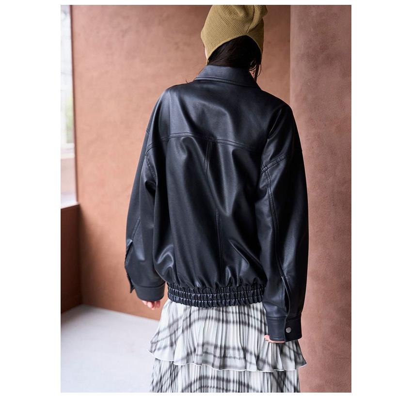 SNIDEL 新品タグ付き バリエミドルブルゾン 2025新作 サイズ0 セール】バリエミドルブルゾン（その他アウター）｜SNIDEL