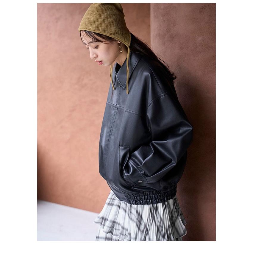 SNIDEL 新品タグ付き バリエミドルブルゾン 2025新作 サイズ0 セール】バリエミドルブルゾン（その他アウター）｜SNIDEL