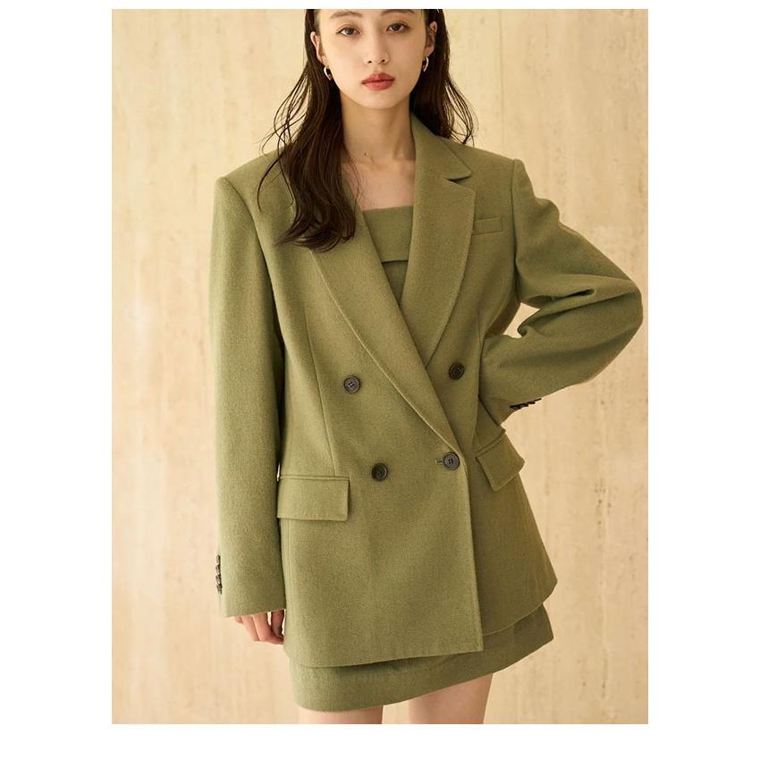 SNIDEL スナイデル レザーオーバーサイズジャケット SNIDEL（スナイデル） SALE50%OFF アウター 25秋冬 オーバーサイズ