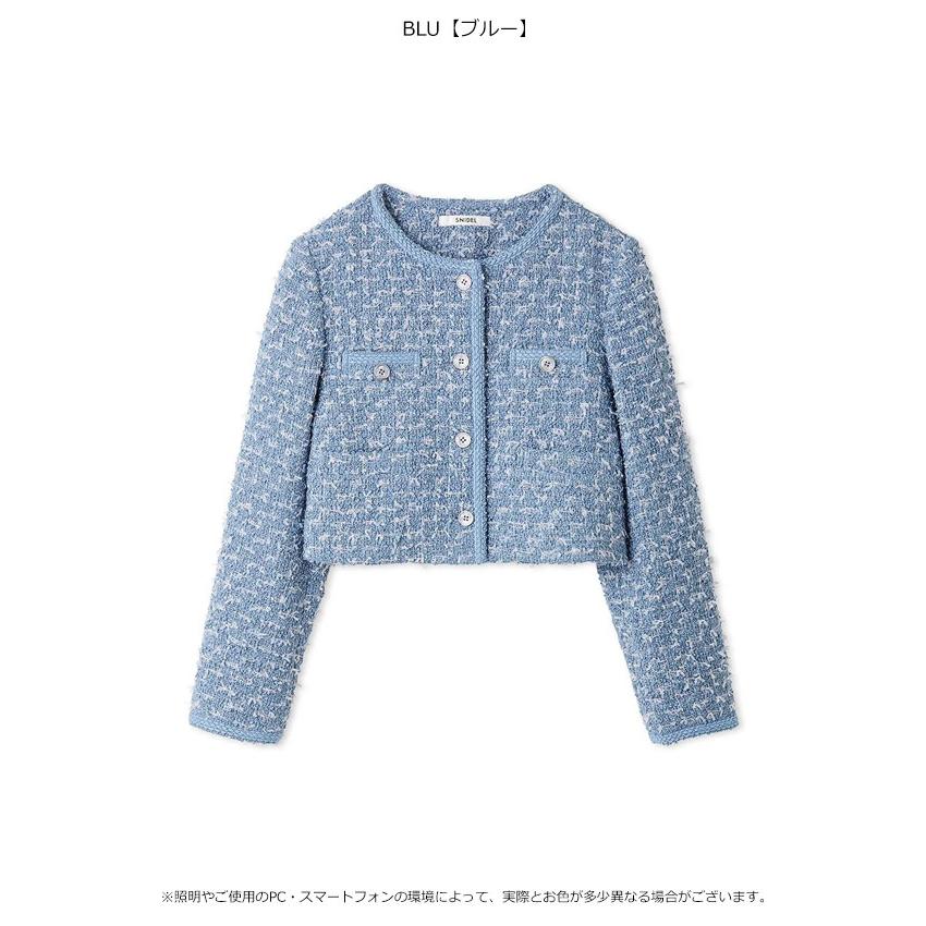 スナイデル SNIDEL アウター 25春夏 ツイードジャケット スナイデル SNIDEL アウター 25春夏 ツイードジャケット SNIDEL