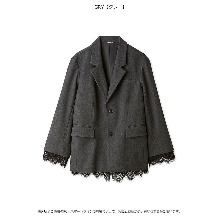 snidelアウター SNIDEL（スナイデル） アウター 26秋冬 レースレイヤードジャケット 8