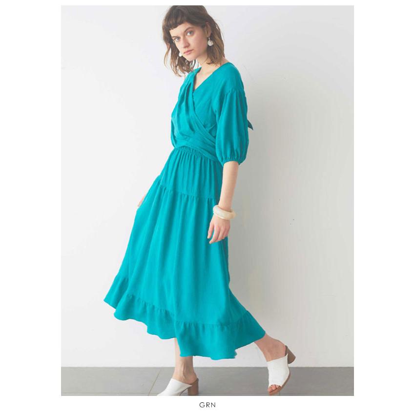 Sale スナイデル Snidel 春夏 カシュクールロングワンピース レディース ワンピース ロング丈 ロングワンピース カシュクール ハイウエスト Swfo1032 バッグ ワンピースのダブルハート 通販 Yahoo ショッピング