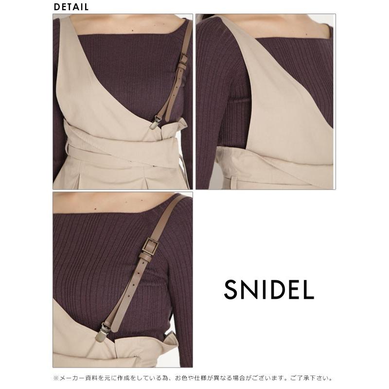 スナイデル Snidel 春夏 3wayトレンチワンピース レディース ワンピース ミディアム丈 プリーツ スカート ボトムス 3way 2way ハイウエスト Swfo1116 バッグ ワンピースのダブルハート 通販 Yahoo ショッピング
