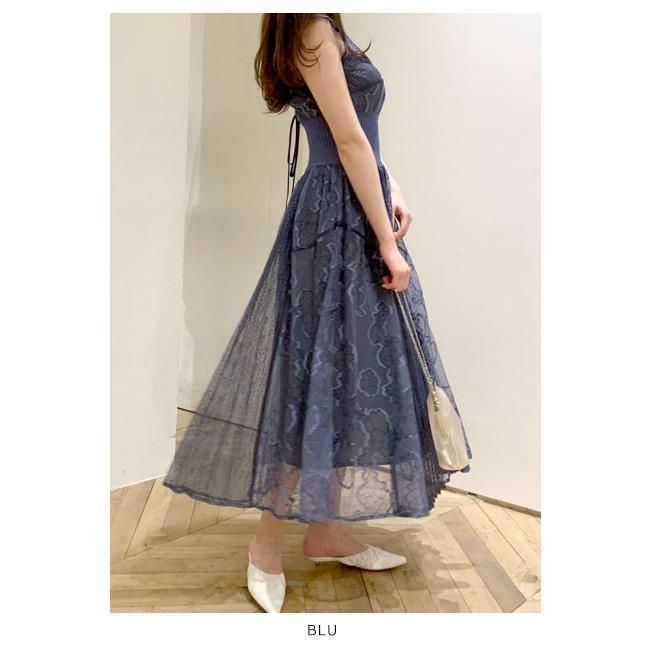 Sale スナイデル Snidel 春夏 スィッチングレースドレス レディース ワンピース レースワンピース レース ロング丈 マキシ丈 透け感 ノースリーブ Swfo1145 バッグ ワンピースのダブルハート 通販 Yahoo ショッピング