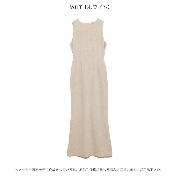 スナイデル Snidel 春夏 バックリボンマーメイドリネンワンピース レディース ワンピース リネン マーメイド ノースリーブ 袖なし リボン Swfo3130 バッグ ワンピースのダブルハート 通販 Yahoo ショッピング