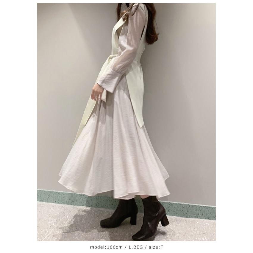 即納 スナイデル Snidel 冬アイテム ベストセットシアーワンピース レディース ワンピース ロング丈 ニットベスト レイヤード シアー シンプル 透け感 Swfo5028 バッグ ワンピースのダブルハート 通販 Yahoo ショッピング
