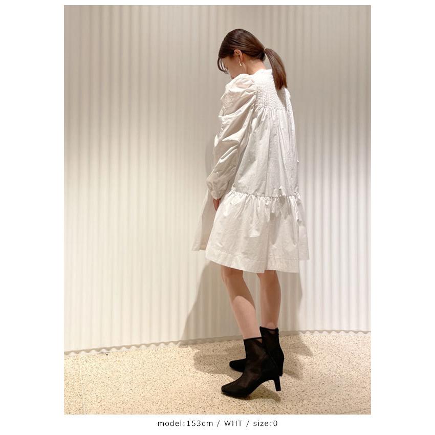 Sale スナイデル Snidel 21春コレクション Organicsボリュームミニワンピース レディース ワンピース ひざ丈 長袖 ミニワンピース ボリューム袖 フレア Swfo バッグ ワンピースのダブルハート 通販 Yahoo ショッピング