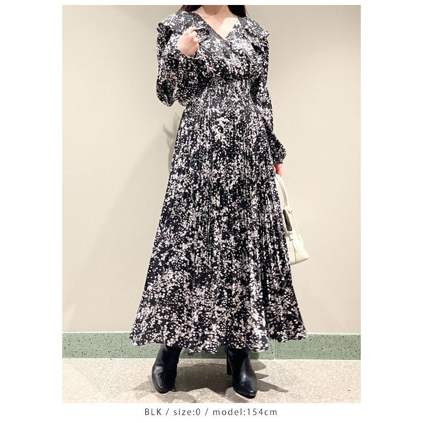 即納】 SALE スナイデル SNIDEL ワンピース 24春夏 サテン 