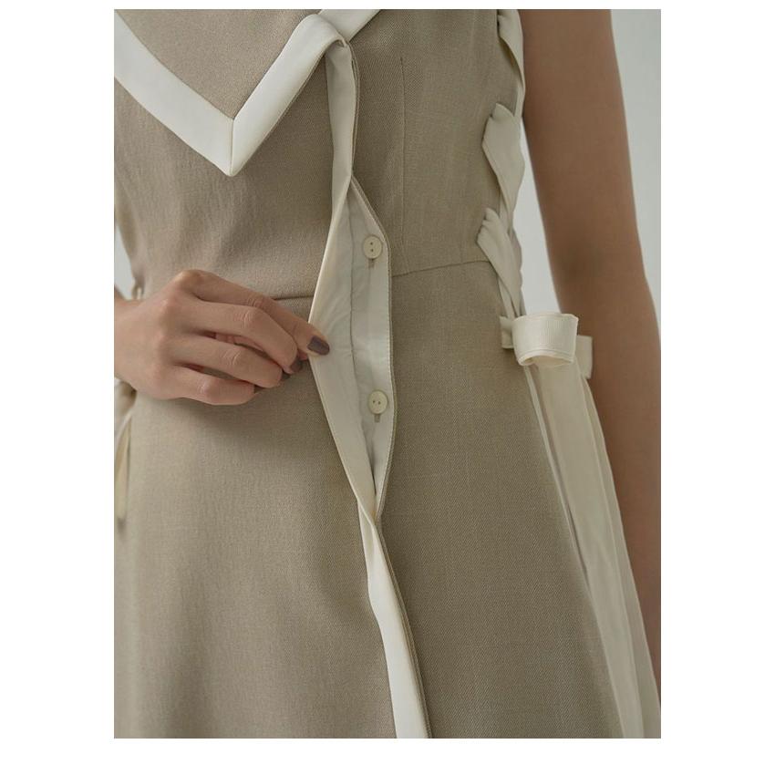 SNIDEL（スナイデル） SALE50%OFF ワンピース 24秋冬 サイドプリーツ