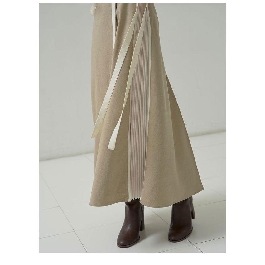 SNIDEL（スナイデル） SALE50%OFF ワンピース 24秋冬 サイドプリーツ