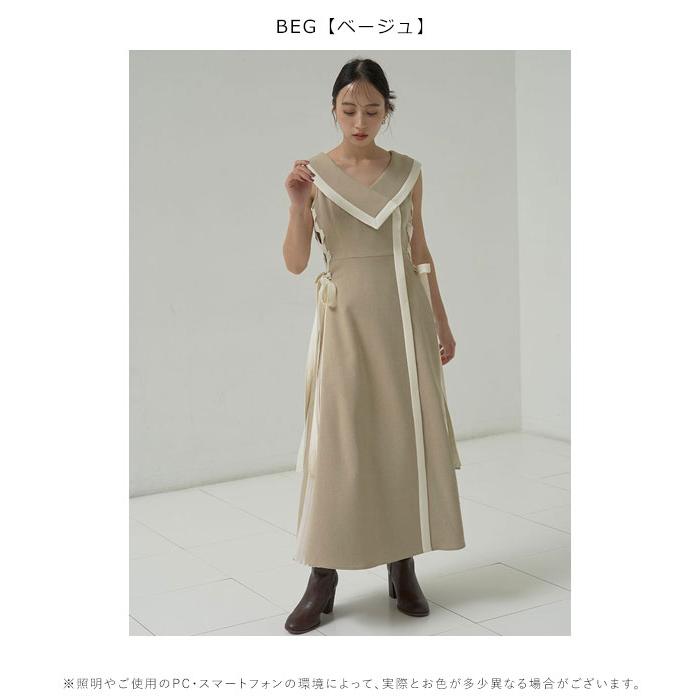SNIDEL SALE50%OFF スナイデル ワンピース 24秋冬 サイド SNIDEL SALE50%OFF スナイデル ワンピース 24秋冬 サイド