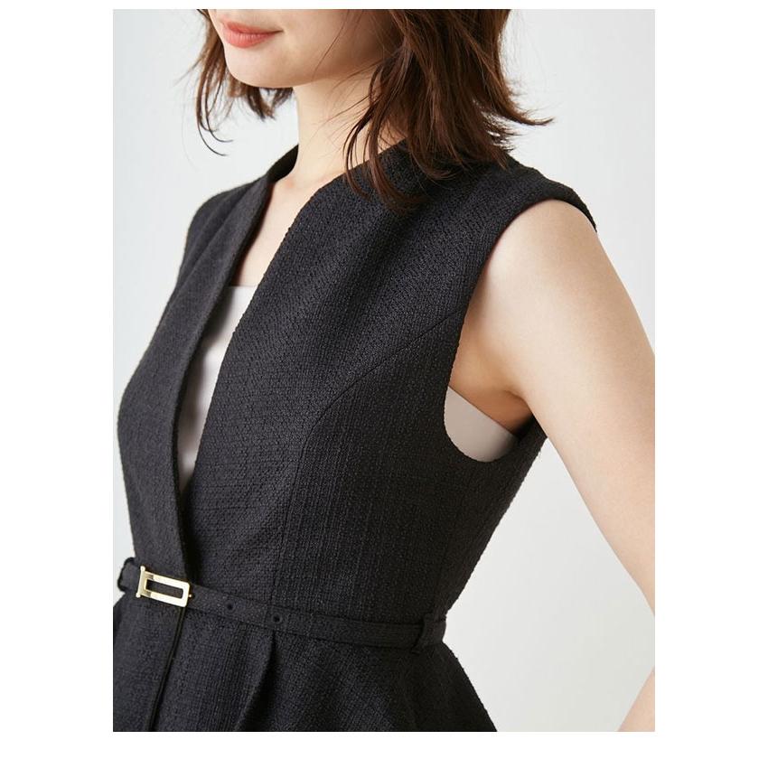 SNIDEL（スナイデル） SALE10%OFF ワンピース 24秋冬 ベルティッド