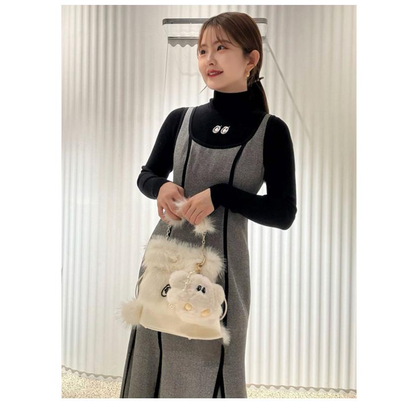 スナイデル ワンピース SNIDEL SALE60%OFF スナイデル ワンピース 24秋冬 Uネック