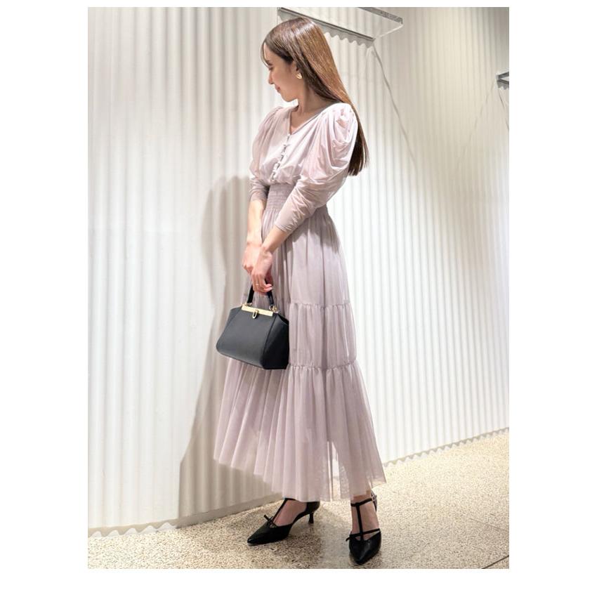 SNIDEL SALE60%OFF スナイデル ワンピース 25春夏 Vネック