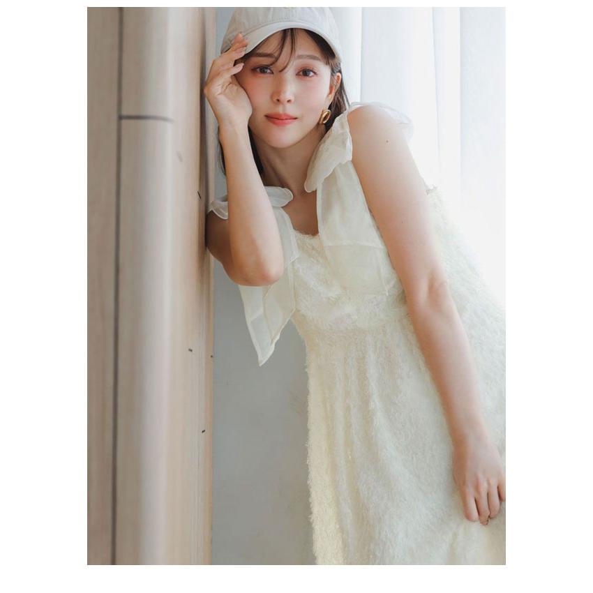 SNIDEL（スナイデル） SALE30%OFF ワンピース 25春夏 リボンティアード