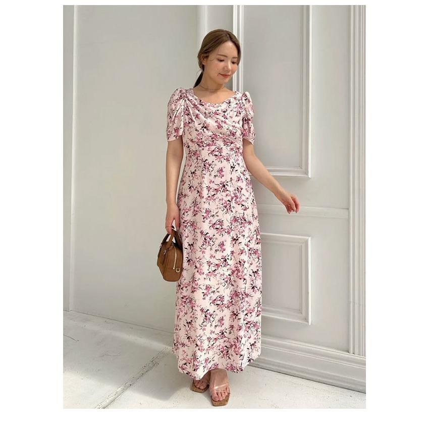 SNIDEL SALE40%OFF スナイデル ワンピース 25春夏 レーヨン