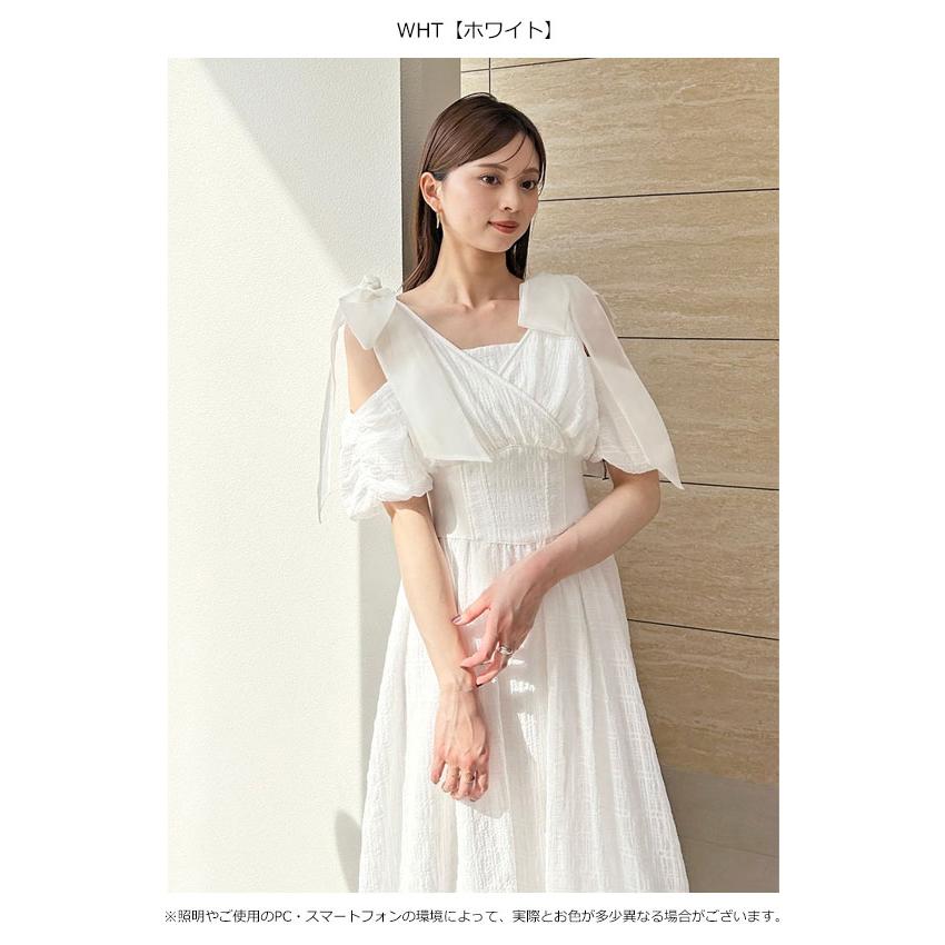 SNIDEL（スナイデル） SALE40%OFF ワンピース 25春夏 ショルダーリボン