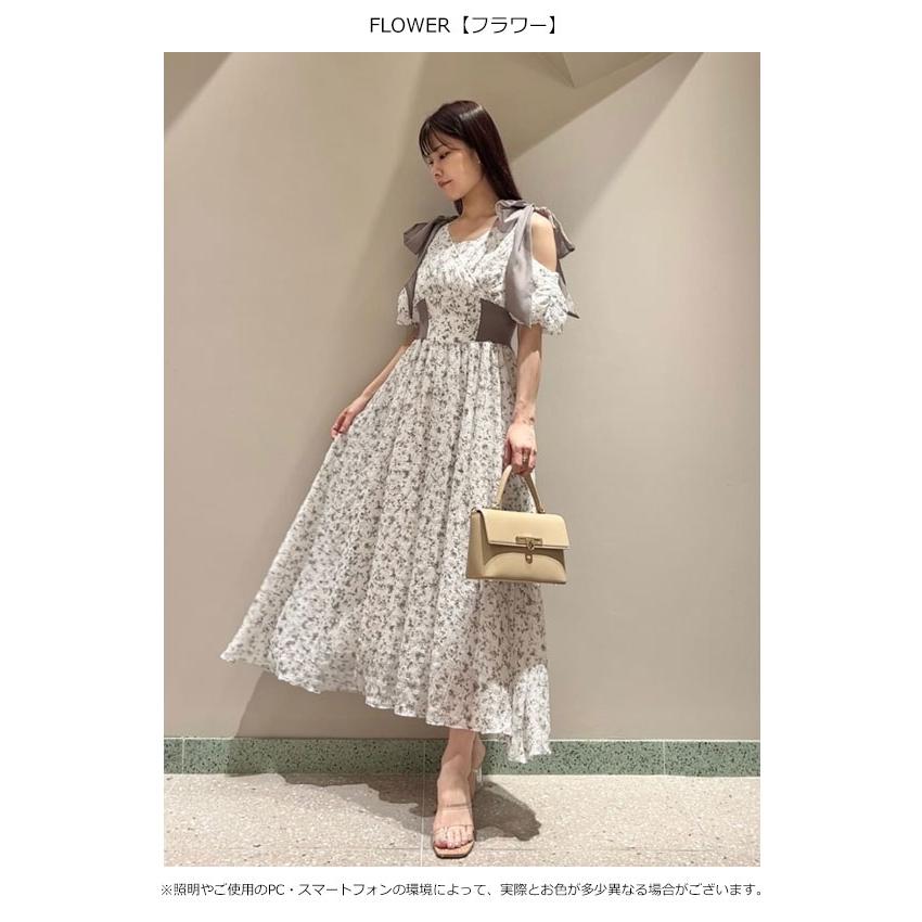 SNIDEL（スナイデル） SALE40%OFF ワンピース 25春夏 ショルダーリボン