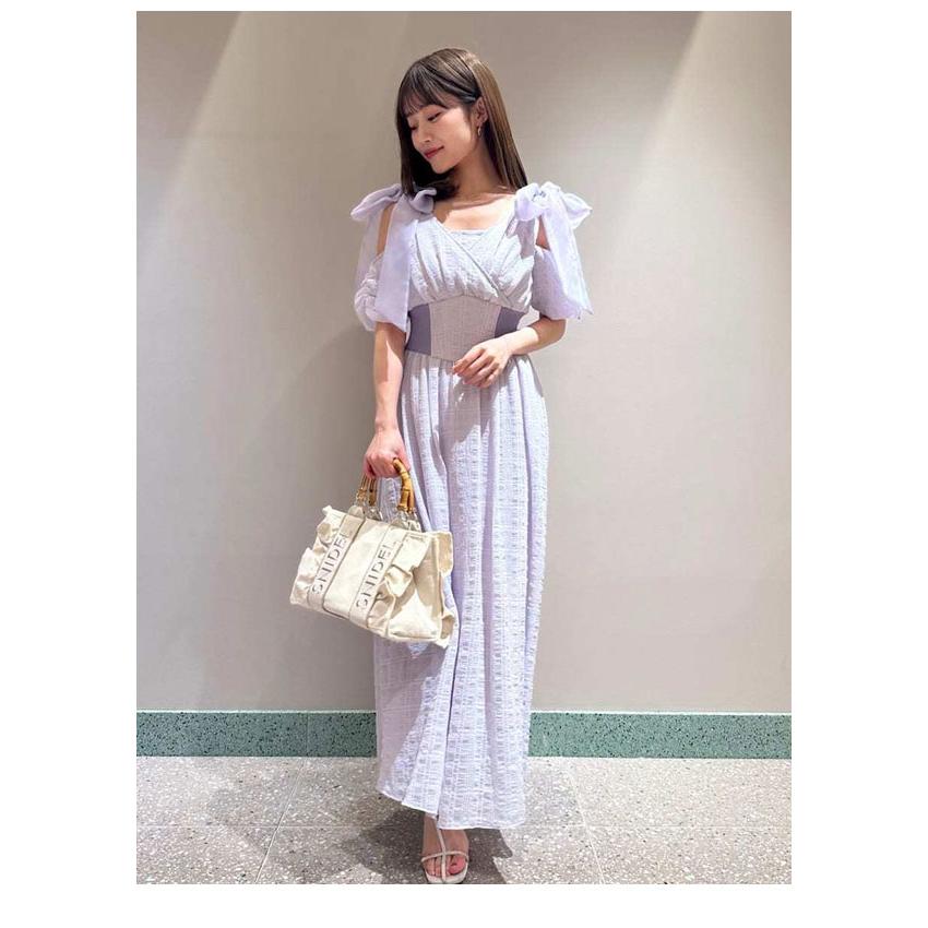 SNIDEL（スナイデル） SALE40%OFF ワンピース 25春夏 ショルダーリボン