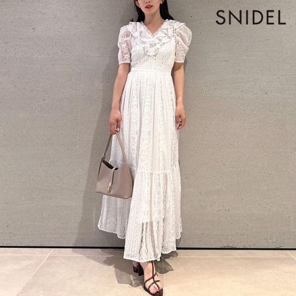SNIDEL SALE60%OFF スナイデル ワンピース 25春夏 ボリューム