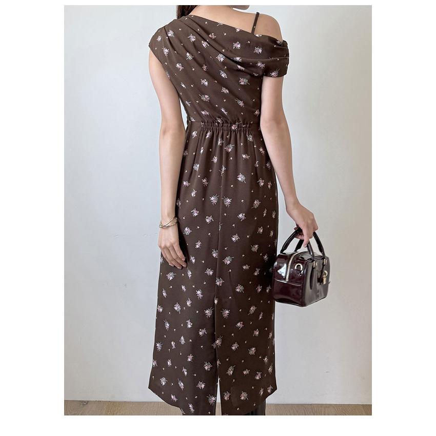 SNIDEL（スナイデル） SALE50%OFF ワンピース 25秋冬 フラワープリント