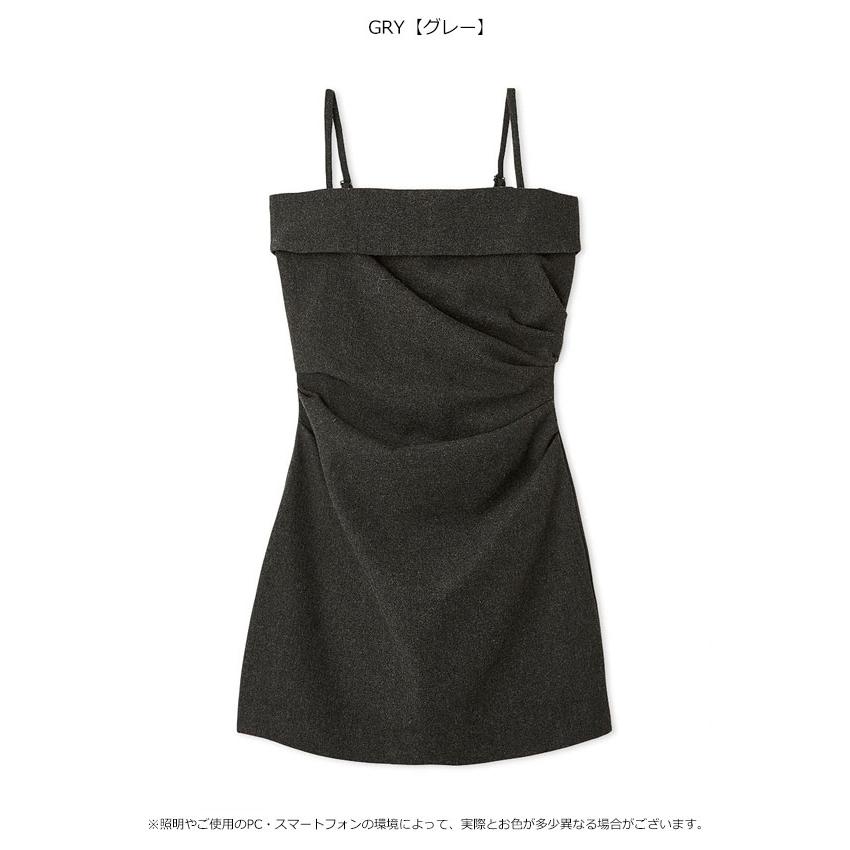 SNIDEL（スナイデル） SALE50%OFF ワンピース 25秋冬 ウールベアミニ