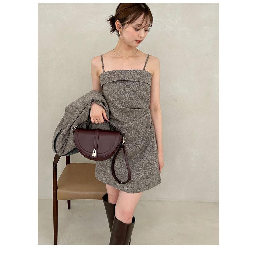 SNIDEL（スナイデル） SALE50%OFF ワンピース 25秋冬 ウールベアミニ