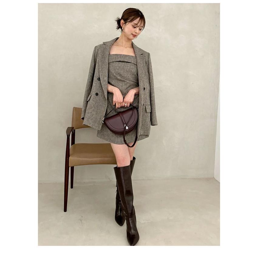 snidel ミニワンピース　ノースリーブ　ショートカーディガン　set 楽天市場】SALE50%OFF スナイデル SNIDEL ミニニットセットワンピース