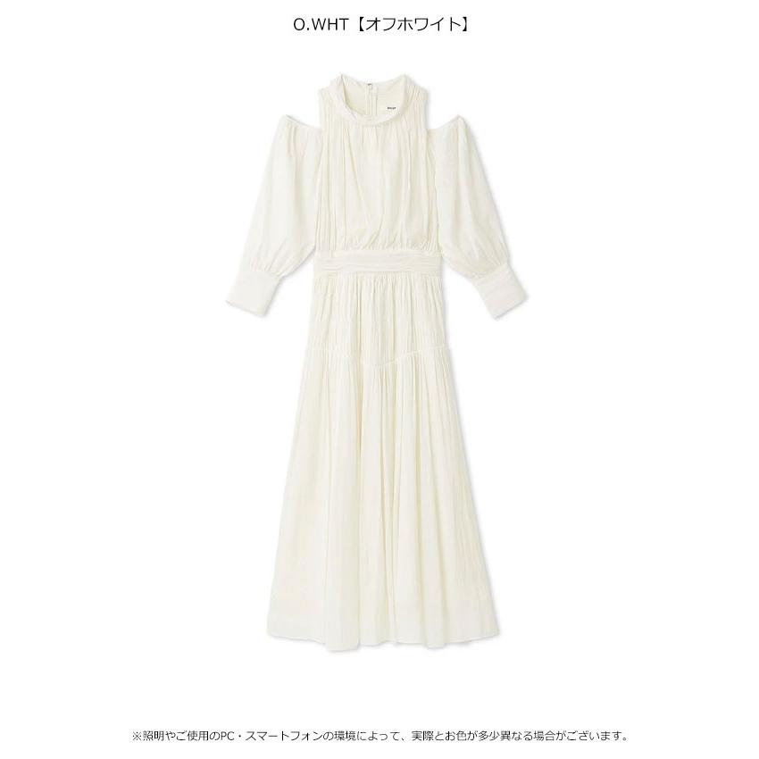 SNIDEL コールドショルダーワンピース IVR 0サイズ 新品未使用 新品】SNIDEL スナイデル コールドショルダーワンピース