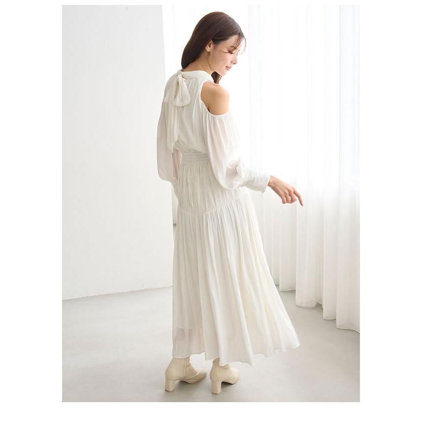 SNIDEL（スナイデル） 新作10%OFF ワンピース 25秋冬 コールド