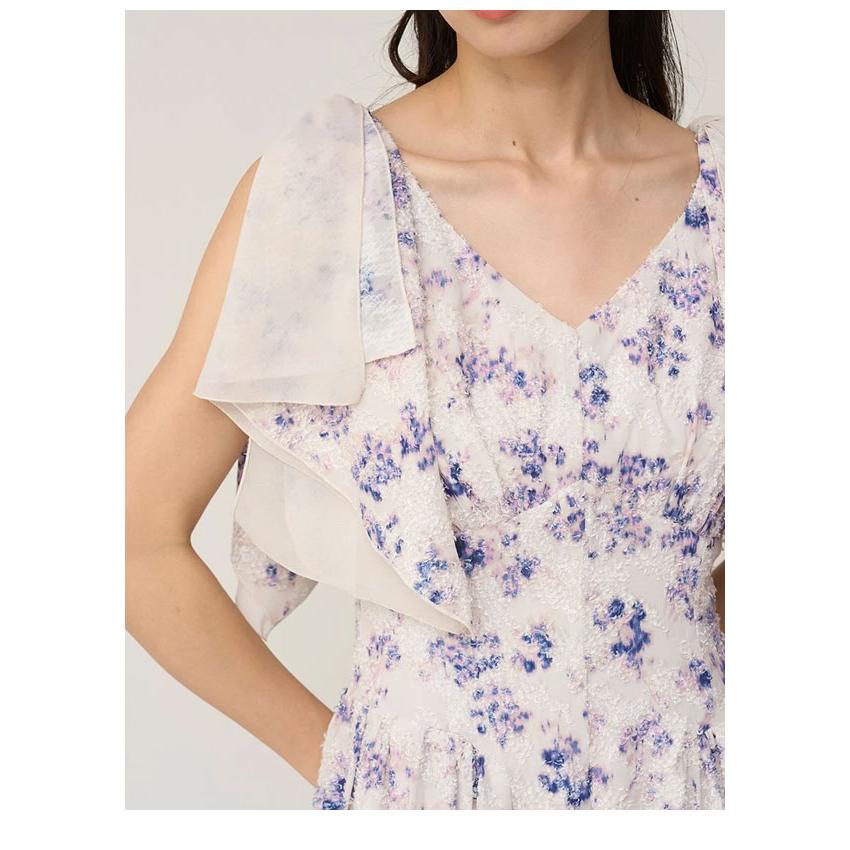 SNIDEL（スナイデル） SALE50%OFF ワンピース リボンジャガード