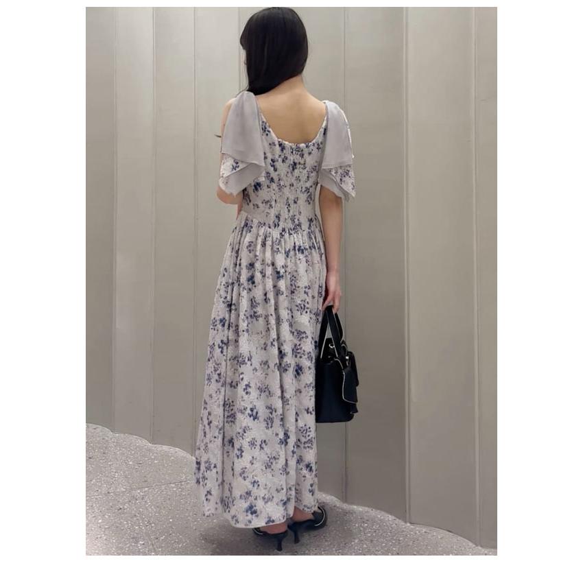 SNIDEL（スナイデル） SALE50%OFF ワンピース リボンジャガード