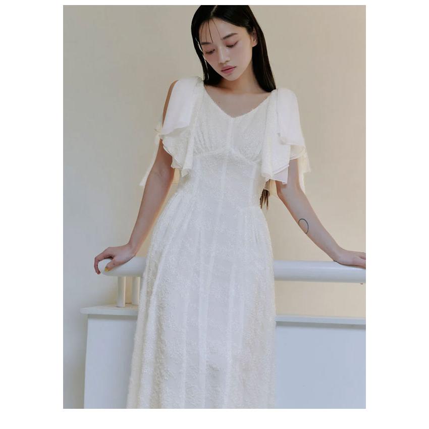 SNIDEL（スナイデル） SALE50%OFF ワンピース リボンジャガード