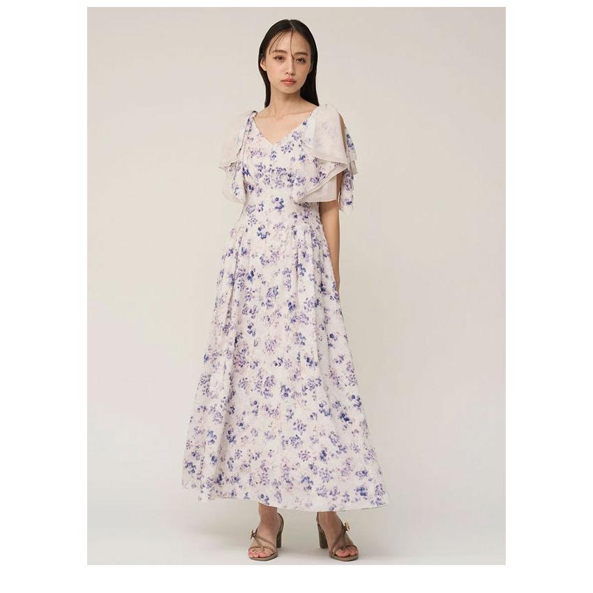 SNIDEL（スナイデル） SALE50%OFF ワンピース リボンジャガード