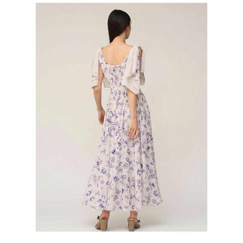 SNIDEL（スナイデル） SALE40%OFF ワンピース リボンジャガード