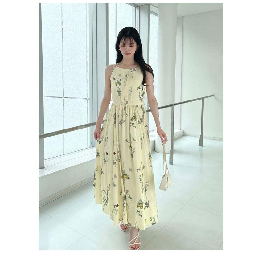 SNIDEL（スナイデル） ワンピース 26春夏 ボタニカルパターンキャミ