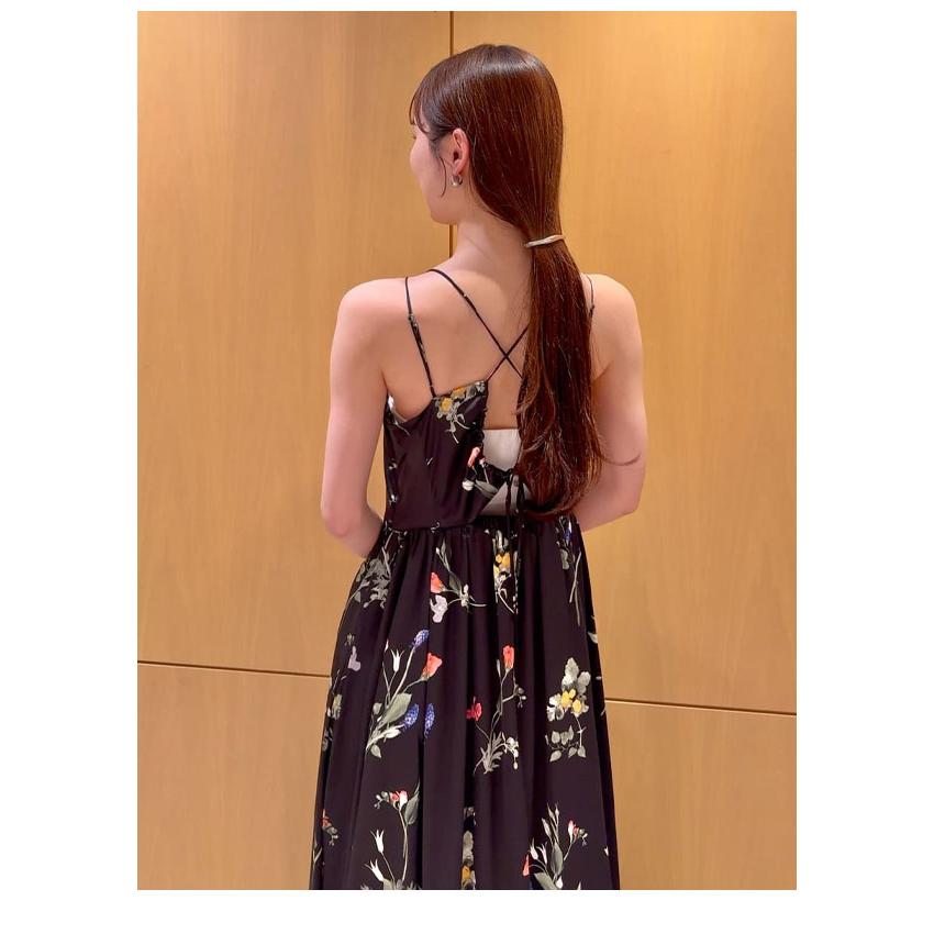 SNIDEL（スナイデル） ワンピース 26春夏 ボタニカルパターンキャミ