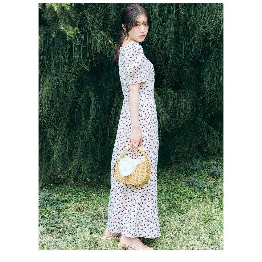 新品未使用>>SNIDEL スナイデル 【WEB限定、完売】ワンピースセット SNIDEL（スナイデル） ワンピース 26春夏 Sustainableフルーツプリント