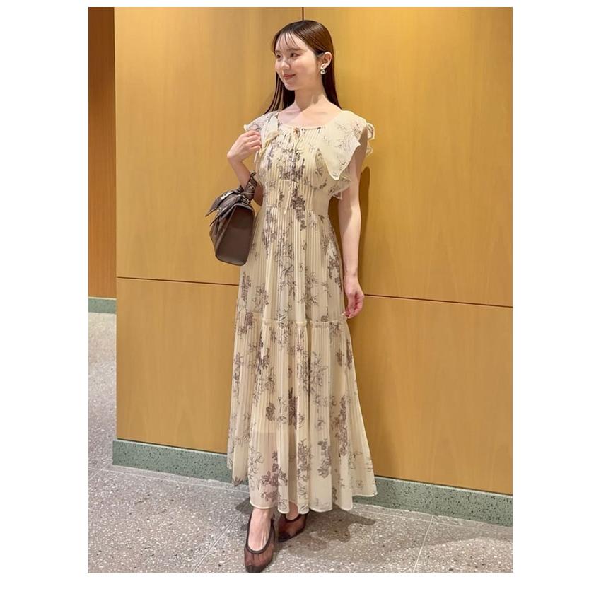 SNIDEL（スナイデル） SALE20%OFF ワンピース 26春夏 プリーツプリント