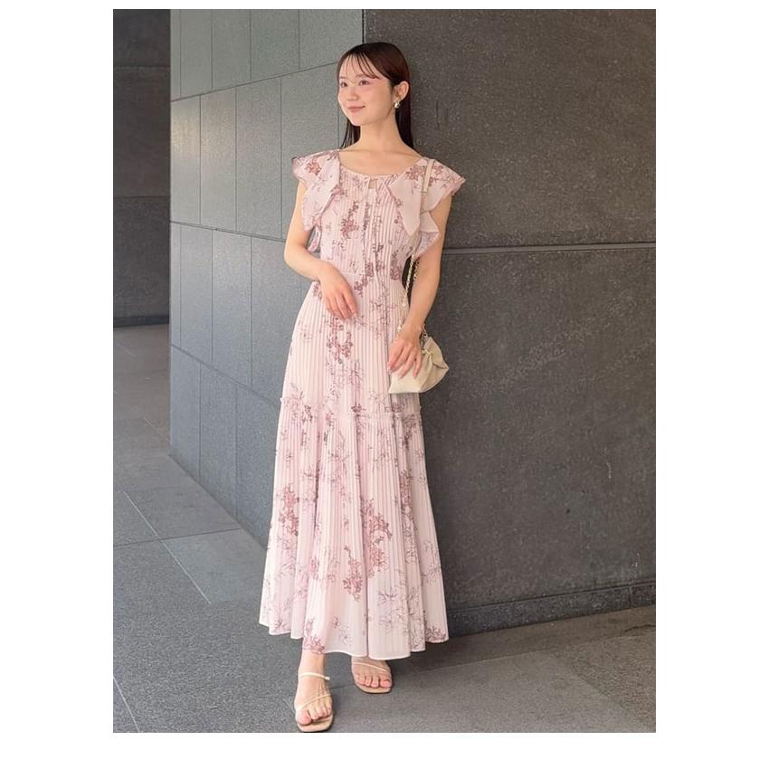 SNIDEL（スナイデル） SALE20%OFF ワンピース 26春夏 プリーツプリント
