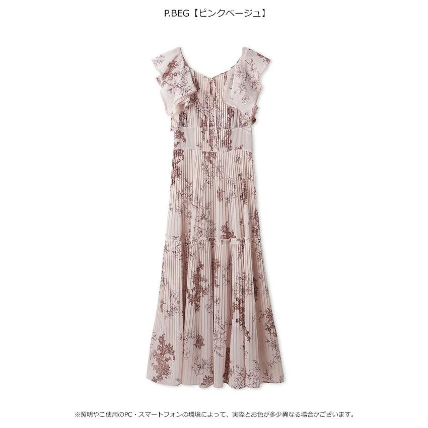 SNIDEL（スナイデル） ワンピース 26春夏 プリーツプリントワンピース