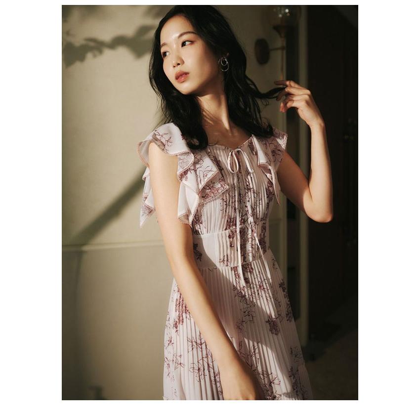 SNIDEL（スナイデル） SALE20%OFF ワンピース 26春夏 プリーツプリント