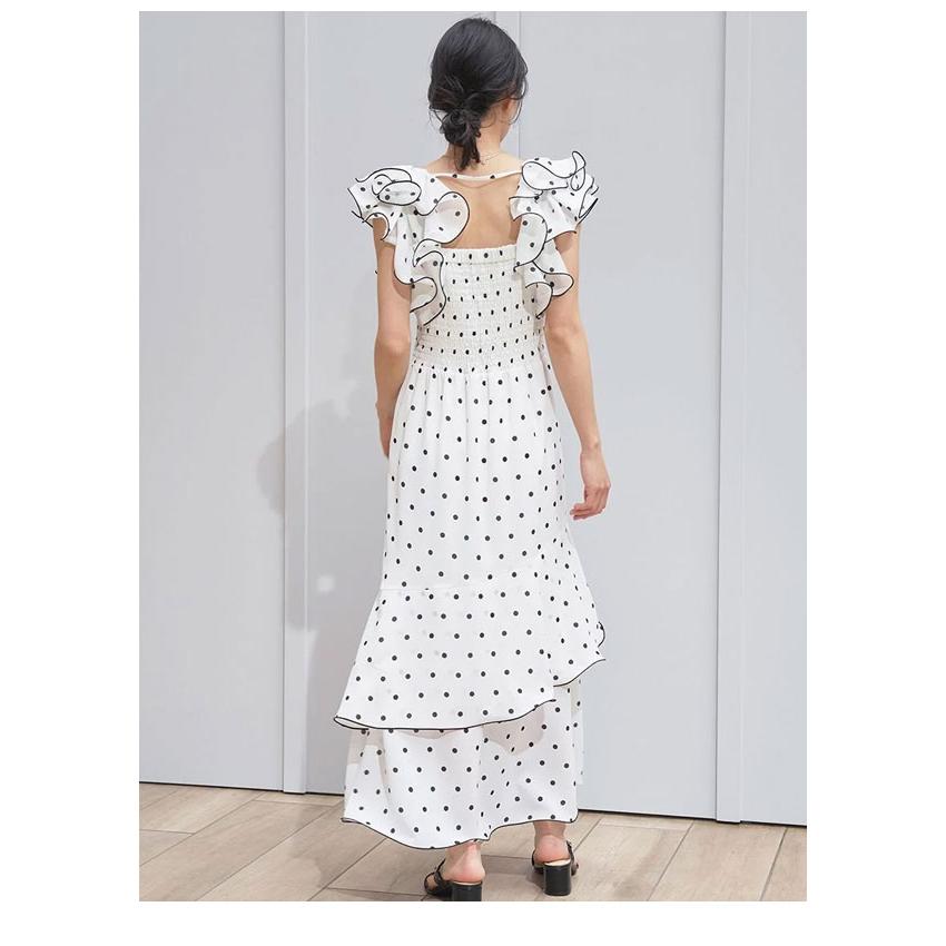 SNIDEL（スナイデル） SALE10%OFF ワンピース 26春夏 フリルスリーブ