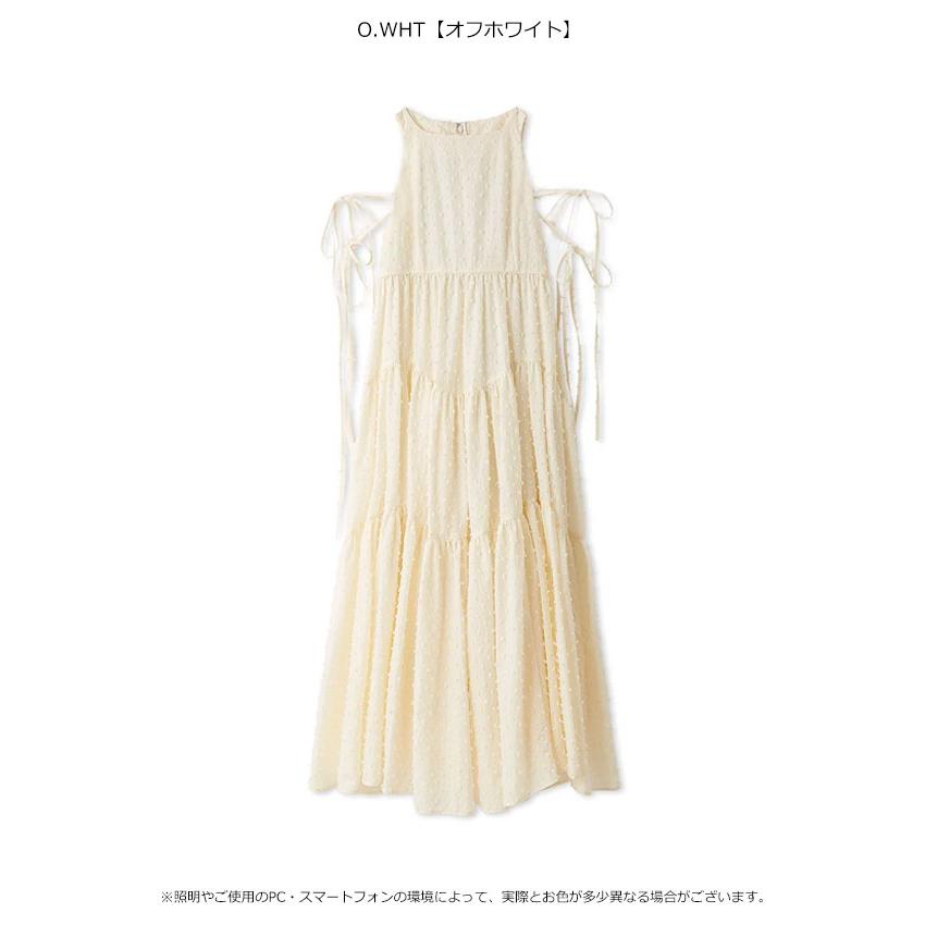 スナイデル SNIDEL ワンピース 26春夏 ドビードットティアードワンピース 5月中旬〜6月上旬予約 マキシ丈 キャミソール swfo262033の画像