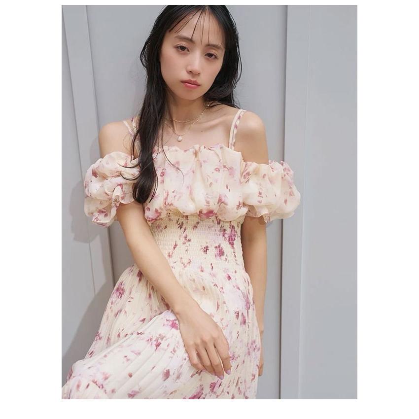 SNIDEL（スナイデル） ワンピース 26春夏 Sustainableオフショル